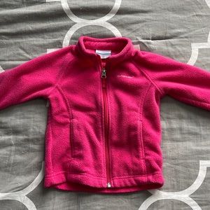 Columbia Pink Fleece 18-24m Jacket